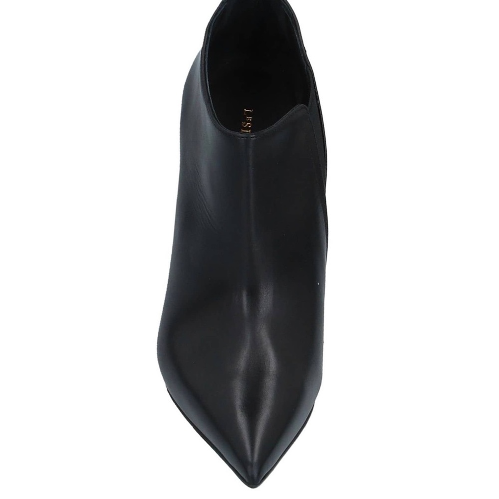 NIB Le Silla Black Leather Booties 38 EU - Picture 4 of 9